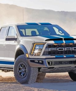 Ford Raptor Paint By Numbers