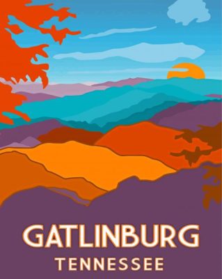 Gatlinburg Paint By Numbers