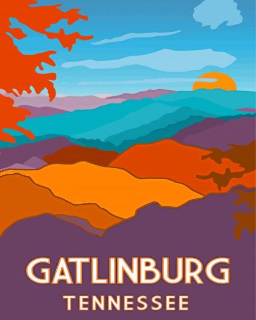 Gatlinburg Paint By Numbers