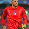 Goalkeeper Jan Oblak Paint By Numbers