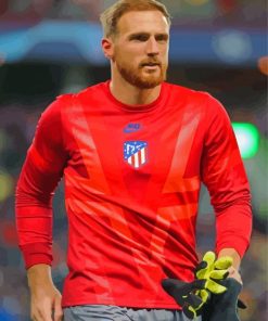 Goalkeeper Jan Oblak Paint By Numbers