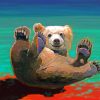 Happy Bear Paint By Numbers