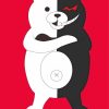 Illustration Monokuma Bear Paint By Numbers