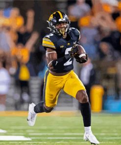 Iowa Hawkeyes Player Paint By Numbers