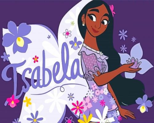 Isabela Madrigal Poster Paint By Numbers