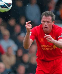 Jamie Carragher Player Paint By Numbers