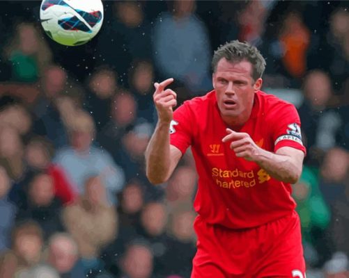 Jamie Carragher Player Paint By Numbers