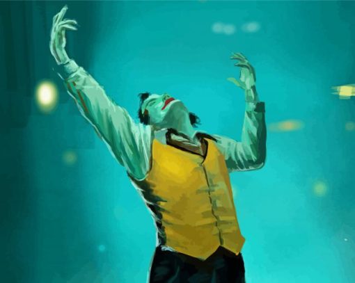 Joker Dancing Art Paint By Numbers