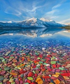 Lake McDonald Paint By Numbers