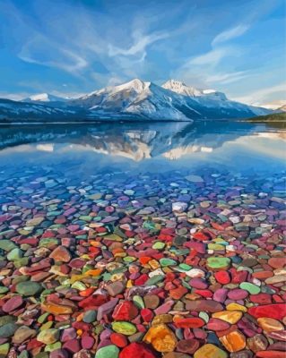 Lake McDonald Paint By Numbers