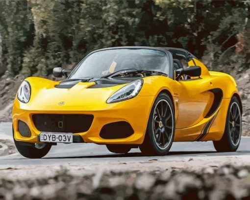 Lotus Elise Paint By Numbers