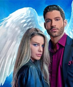 Lucifer Morningstar And Chloe Paint By Numbers