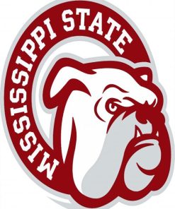 MSU Bulldogs Logo Paint By Numbers