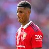 Marcus Rashford Footballer Paint By Numbers