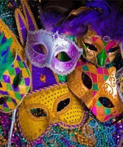 Mardis Gras Paint By Numbers