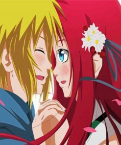 Minato X Kushina Characters Art Paint By Numbers