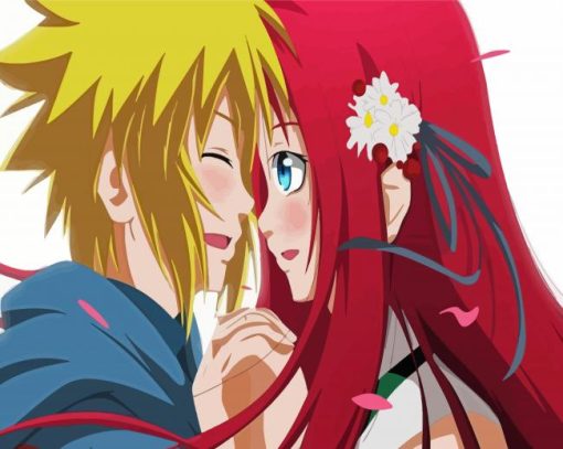 Minato X Kushina Characters Art Paint By Numbers