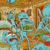 Mr Meeseeks Rick And Morty Anime Paint By Numbers