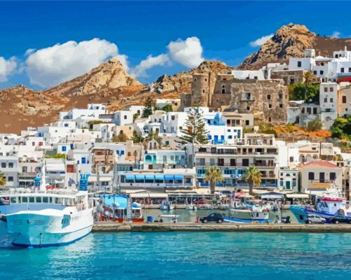 Naxos Island Paint By Numbers