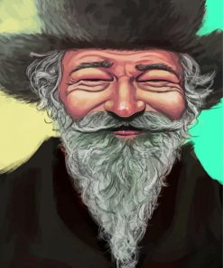 Old Happy Man Paint By Numbers