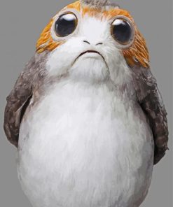 Porg Paint By Numbers