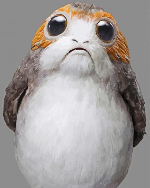 Porg Paint By Numbers