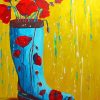 Rain Boots With Flowers Paint By Numbers