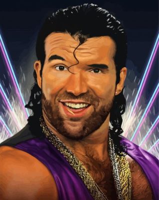 Razor Ramon Scott Hall Paint By Numbers