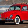 Red Volkswagen Paint By Numbers