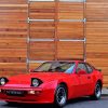 Red Porsche 944 Paint By Numbers