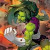 She Hulk Paint By Numbers