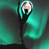 Space Ballerina Silhouette Paint By Numbers