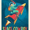 Space Cowboy Poster Paint By Numbers