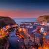 Staithes Village Sunset Paint By Numbers