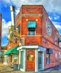 Sun Studio In Memphis Paint By Numbers