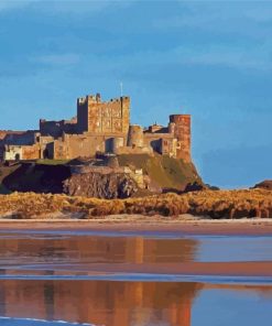 The Bamburgh Castle Paint By Numbers