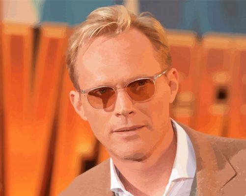 The British Paul Bettany Paint By Numbers