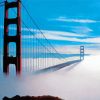 The Golden Gate Bridge In Fog Paint By Numbers