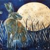 The Hare And Moon Paint By Numbers