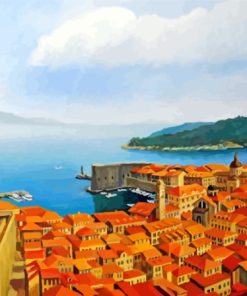 The Lokrum Island Croatia Paint By Numbers