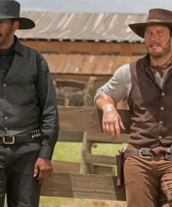 The Magnificent Seven Characters Paint By Numbers