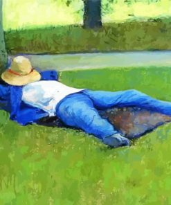 The Nap By Caillebotte Paint By Numbers