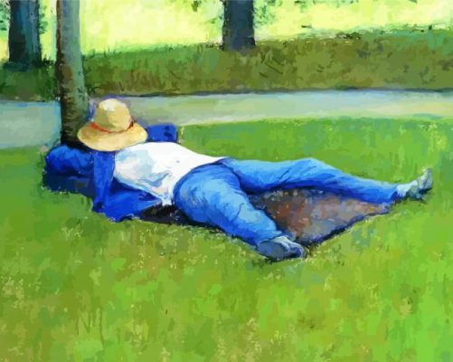 The Nap By Caillebotte Paint By Numbers