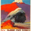 The New Empire State Express Train Poster Paint By Numbers