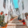 The White Village Frigiliana Spain Paint By Numbers