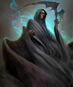 The Grim Reaper Paint By Numbers