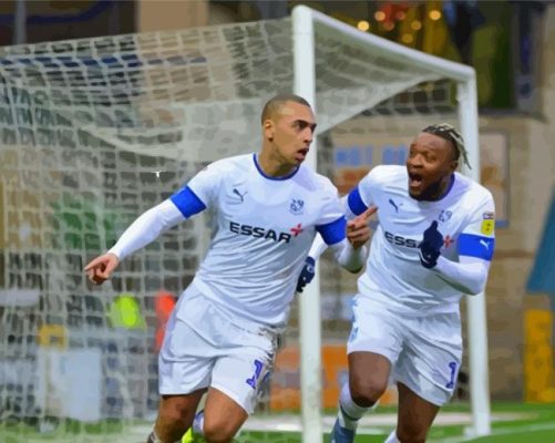 Tranmere Rovers Players Paint By Numbers