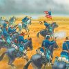 US Cavalry War Paint By Numbers