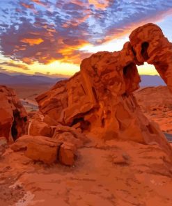 Valley Of Fire State Park Nevada Paint By Numbers