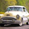 White 1953 Buick Paint By Numbers